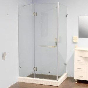 Image 3 of 10MM Tempered Shower Glass and Door (36" to 60") sold at Floors & Baths Pro's