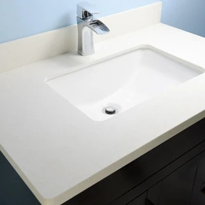 Image 8 of 32" Shaker Style Espresso Vanity with Stone Top sold at Floors & Baths Pro's