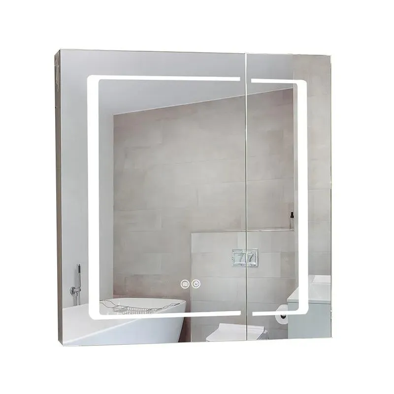 LED Anti-fog Bathroom Mirror Cabinet