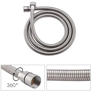 Image 2 of Wall Mounted Square Rain Showerhead 3-Way Shower System in Brush Nickel sold at Floors & Baths Pro's