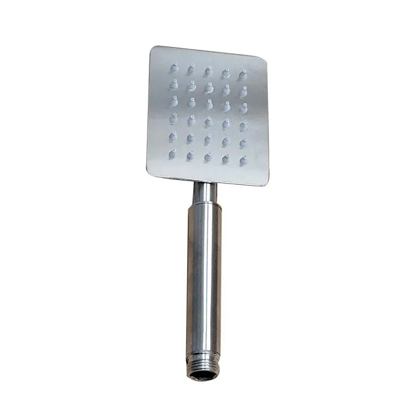 Wall Mounted Square Rain Showerhead 3-Way Shower System in Brush Nickel