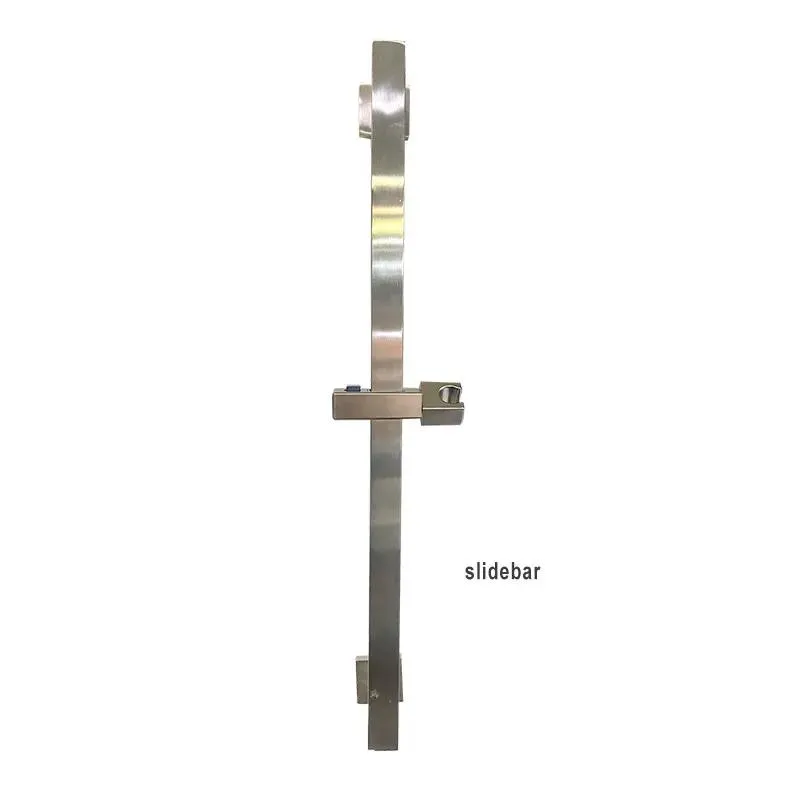 Wall Mounted Square Rain Showerhead 3-Way Shower System in Brush Nickel