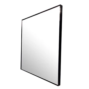  Matte Black Thick Full-framed Mirror (24" to 48") 