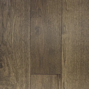  6-1/2" 6.5 in. Nottingham Wirebrushed Hickory Engineered Hardwood 