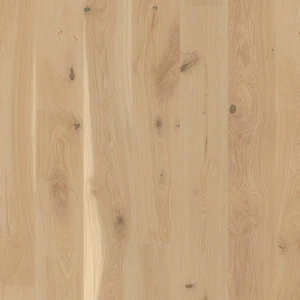  5-7/16" Oak Vivo White Smooth White Oak Engineered Hardwood Flooring 