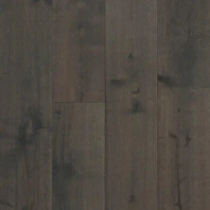  7-1/2" Maple Chimney Smoke Wirebrushed Engineered Hardwood Flooring 