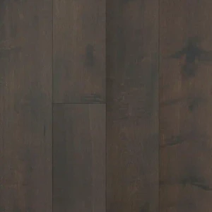  7-1/2" Maple Warn Onyx Wirebrushed Maple Engineered Hardwood Flooring 