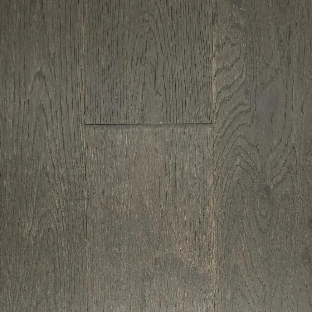 Midtown Brown Handscraped, Wirebrushed Oak Click Engineered Hardwood Flooring
