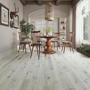 Image 3 of Moonflower 6mm NAF Aquaplus Silver Plus Rigid Core SPC Vinyl sold at Floors & Baths Pro's