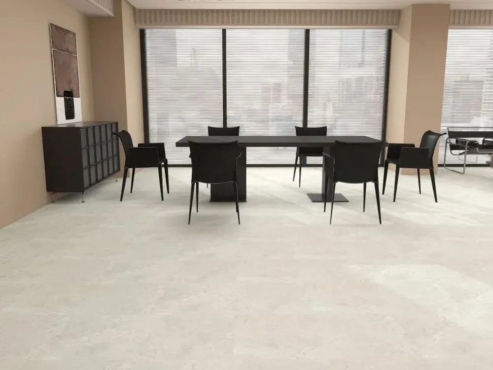 Ivory 5mm Aqua Commercial Luxury Vinyl Tiles