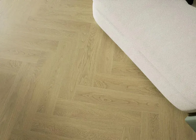 Summer Dawn Herringbone Oakel City Engineered Hardwood