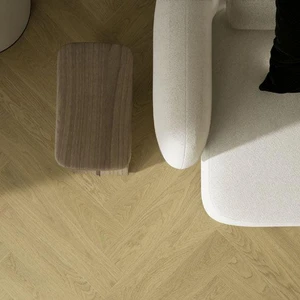 Image 4 of Summer Dawn Herringbone Oakel City Engineered Hardwood sold at Floors & Baths Pro's