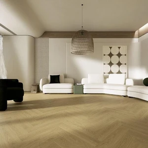 Image 6 of Summer Dawn Herringbone Oakel City Engineered Hardwood sold at Floors & Baths Pro's