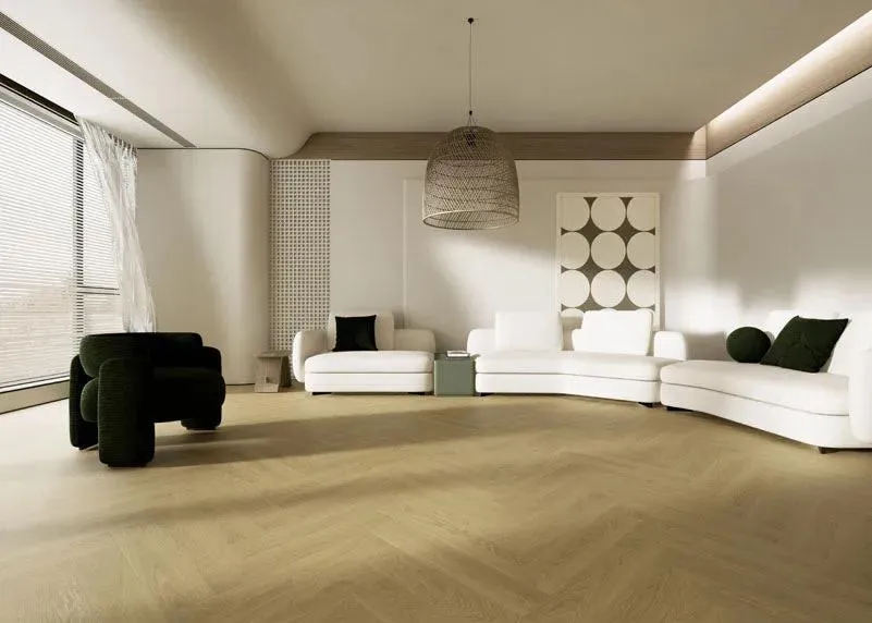 Summer Dawn Herringbone Oakel City Engineered Hardwood