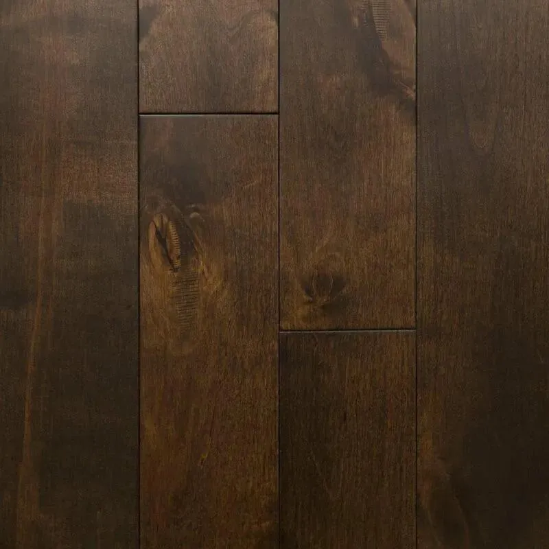 Solid Prefinished Dark Mocha Solid Hardwood Flooring