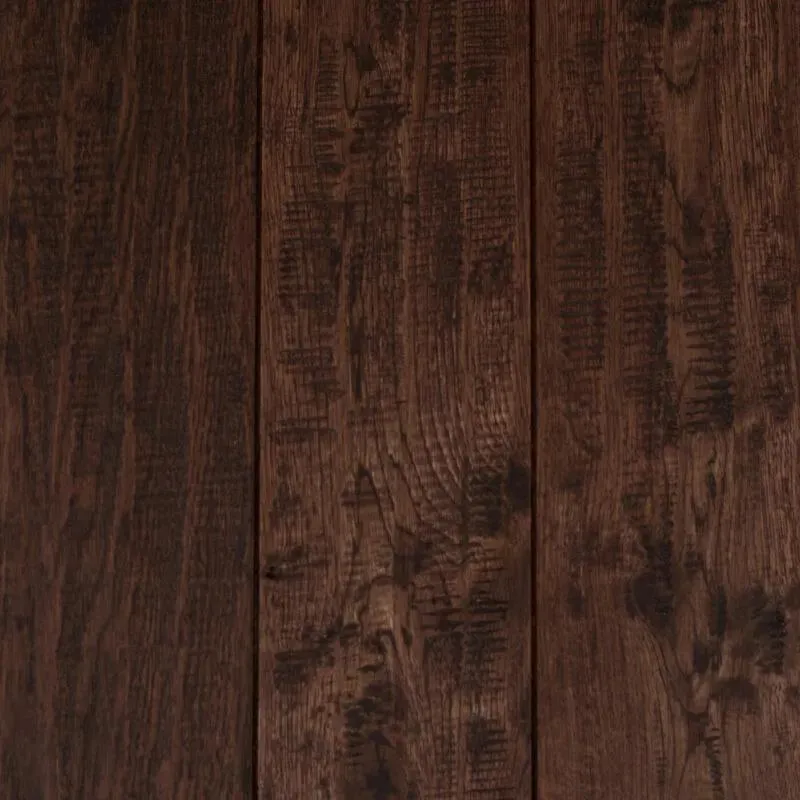 White Oak Baroque Handscraped Chiseled Solid Hardwood Flooring