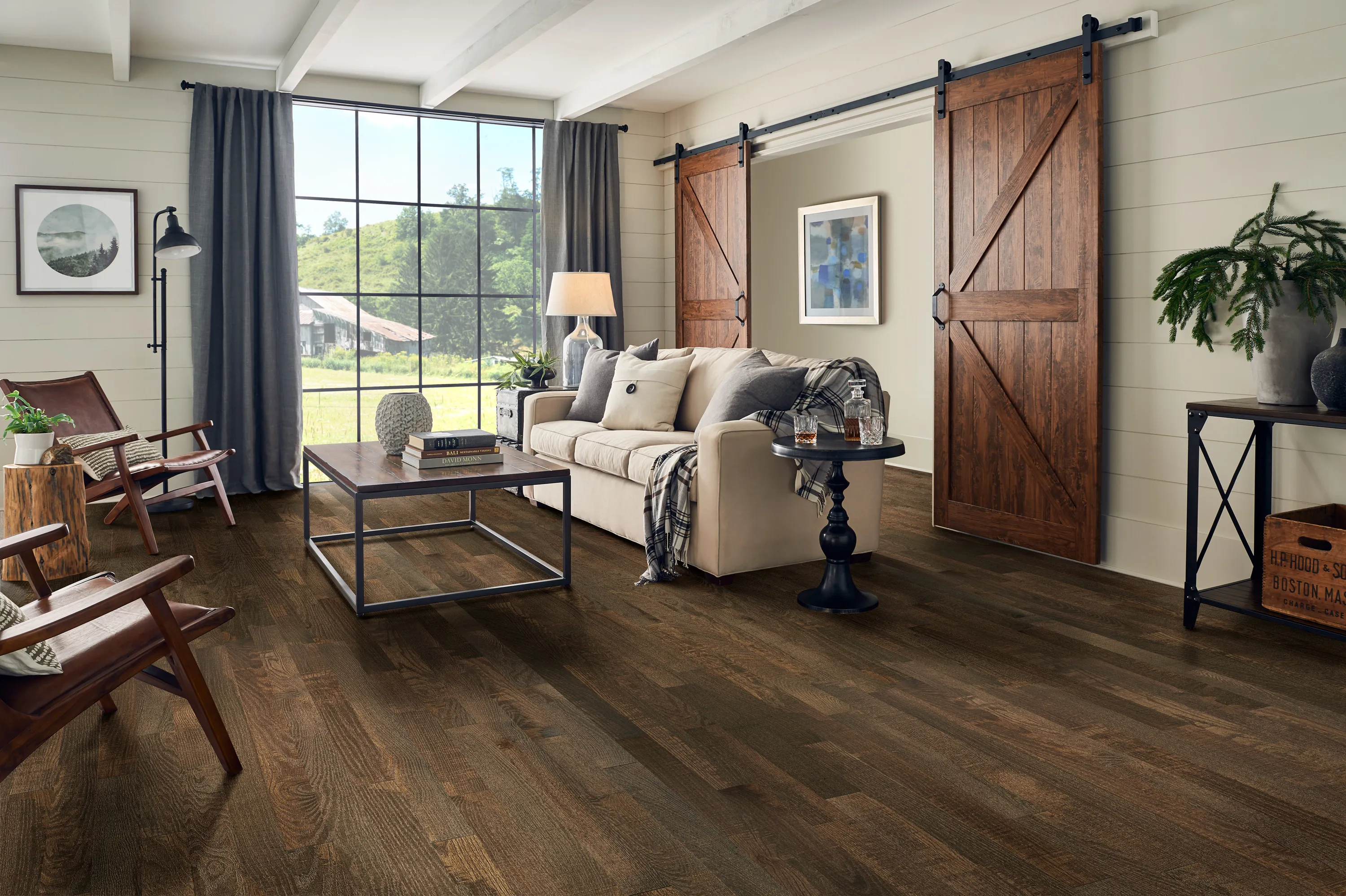 Bruce Randolph Barnwood Living Oak Solid Hardwood Flooring (SKMB39L26X)