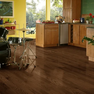 Image 2 of Bruce Mocha Dundee Oak Solid Hardwood Flooring (CB4277) sold at Floors & Baths Pro's
