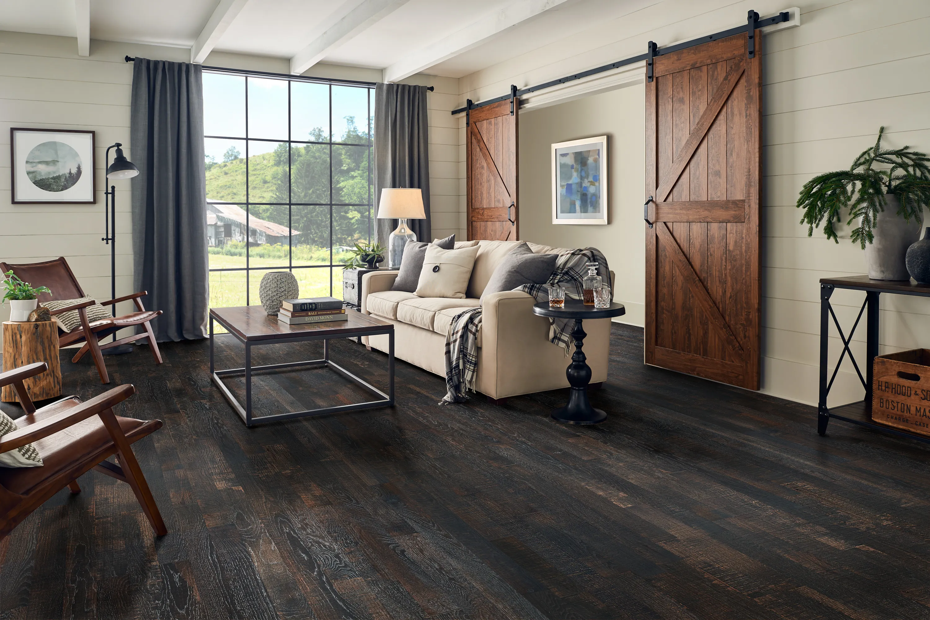 Bruce Jefferson Barnwood Living Hickory Solid Hardwood Flooring (SHMB39L31X)