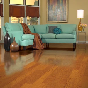 Image 2 of Bruce Cinnamon 3" Maple Engineered Hardwood Flooring sold at Floors & Baths Pro's