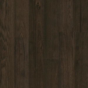 Image 2 of Bruce Black Brown 5" Hickory Engineered Hardwood Flooring sold at Floors & Baths Pro's