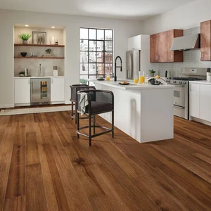  Engineered Bruce Brandywine 5" Wirebrushed Hickory Engineered Hardwood Flooring 