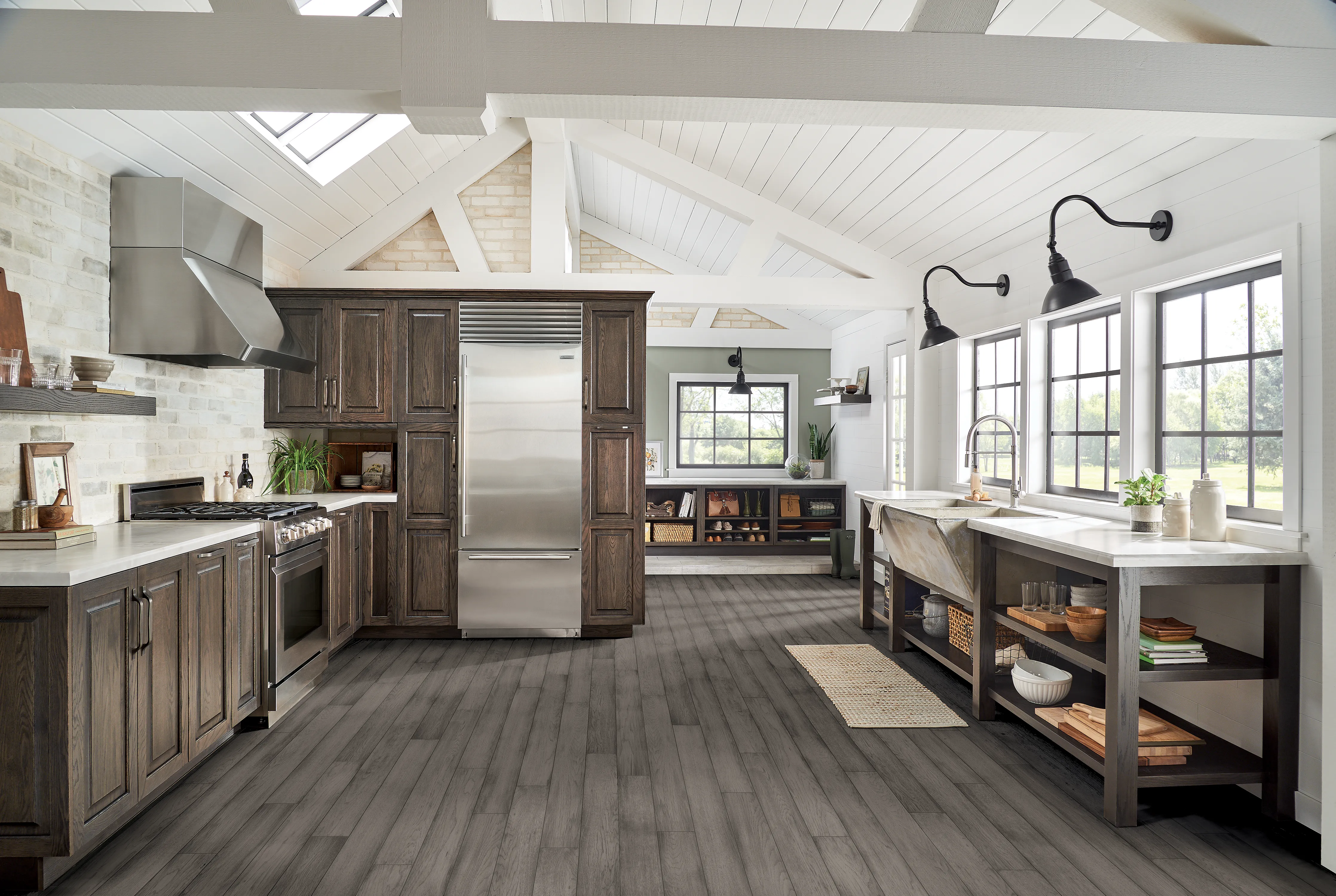 Bruce Cool Gray 5" Hickory Engineered Hardwood Flooring