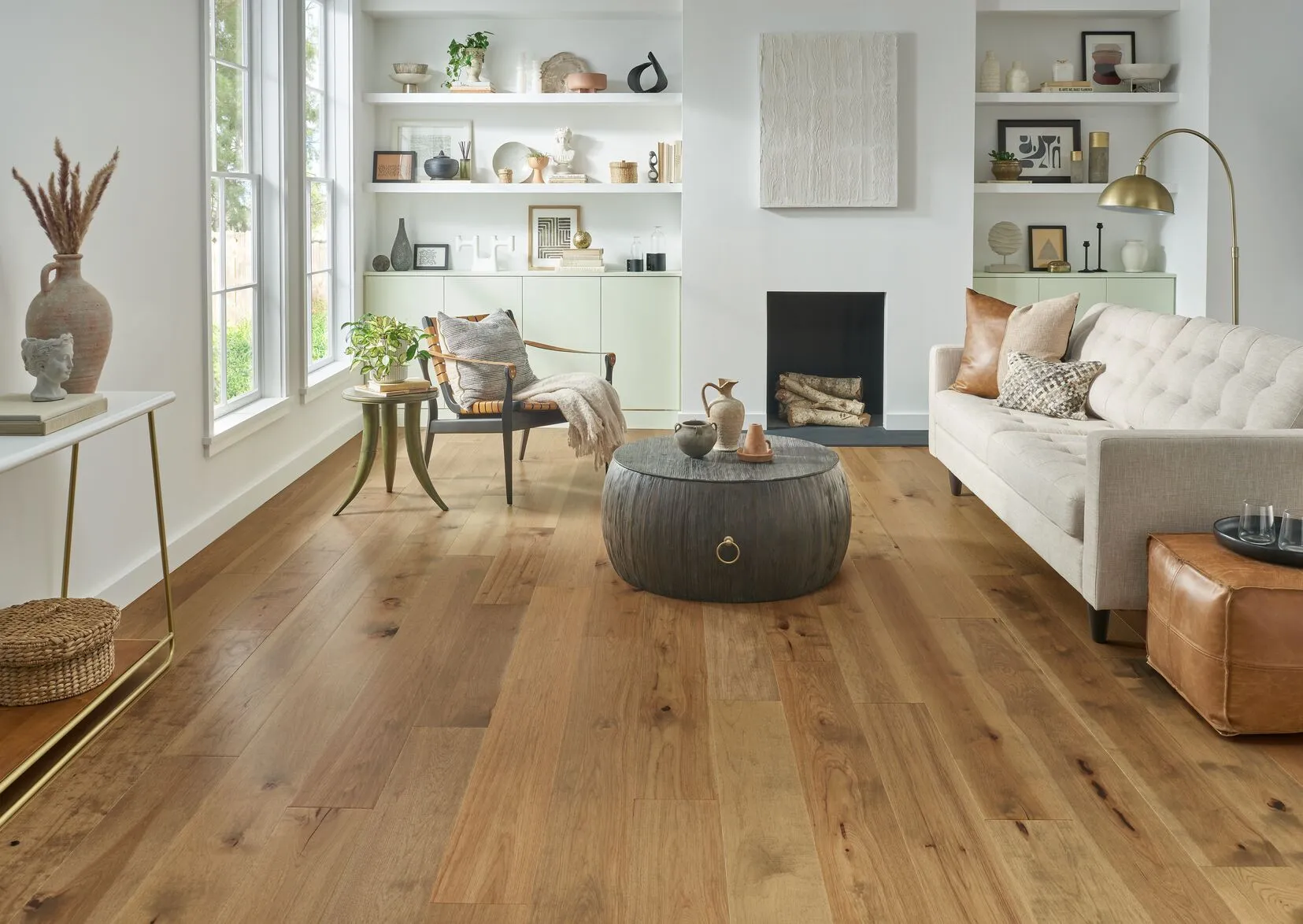 Bruce Hill Farm 7.29" Hickory Engineered Hardwood Flooring