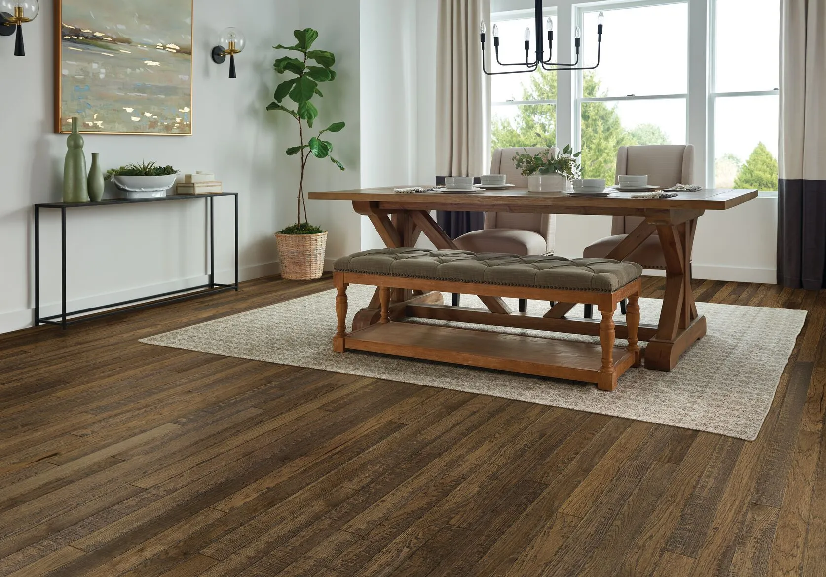 Bruce Homestead 3-1/4" Hickory Engineered Hardwood Flooring