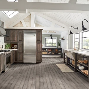 5" Bruce Light Gray 5" Hickory Engineered Hardwood Flooring