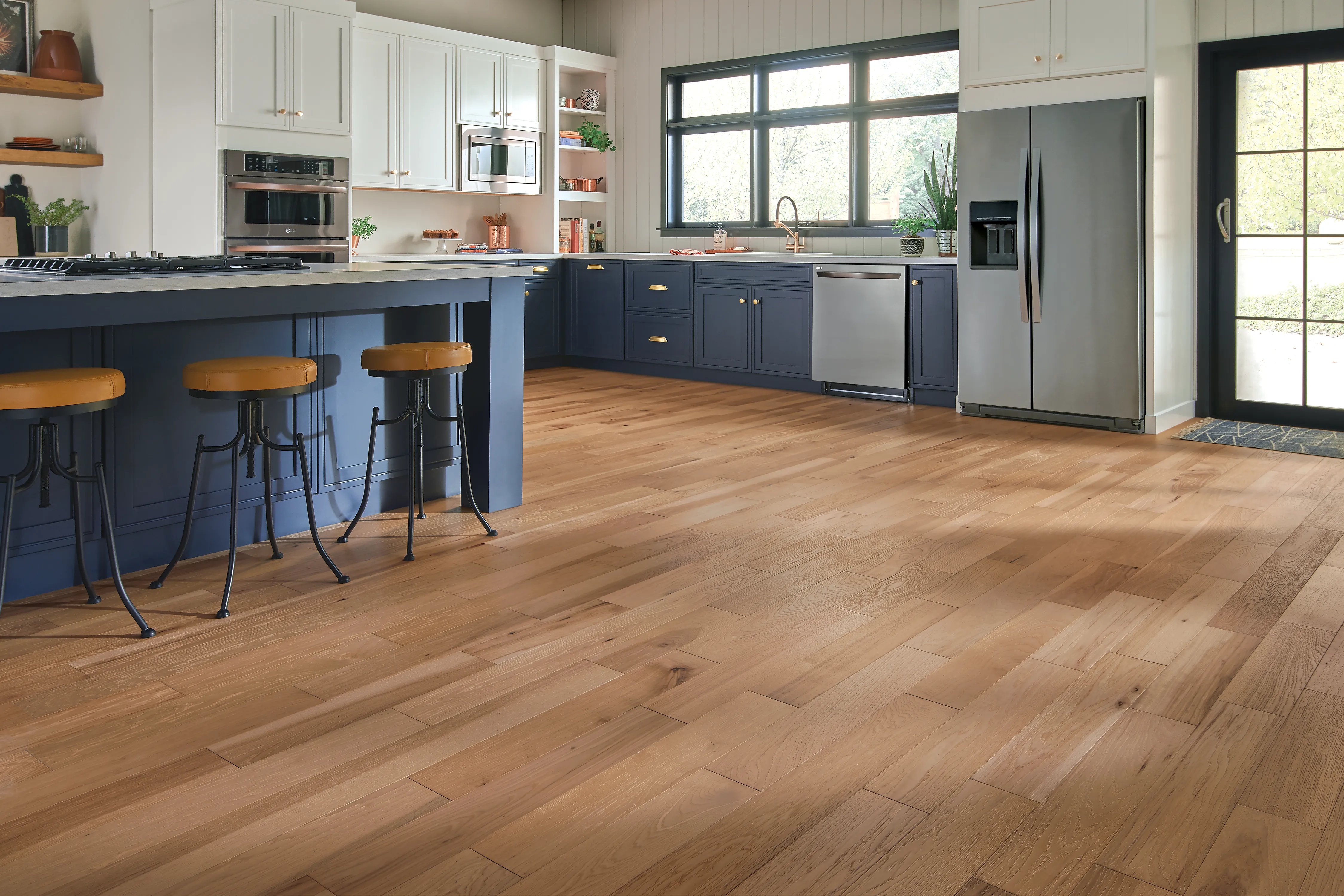 Bruce Natural 5" Hickory Engineered Hardwood Flooring