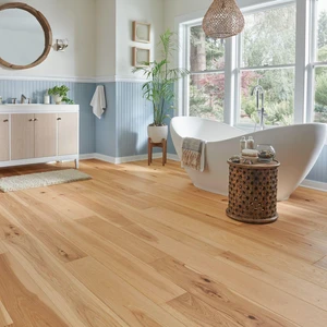 Image 2 of Bruce Natural Hickory 7-7/16" Hickory Engineered Hardwood Flooring sold at Floors & Baths Pro's
