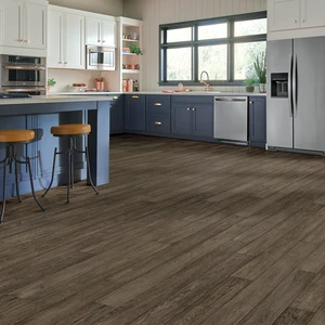 Image 2 of Bruce Taupe 5" Hickory Engineered Hardwood Flooring sold at Floors & Baths Pro's