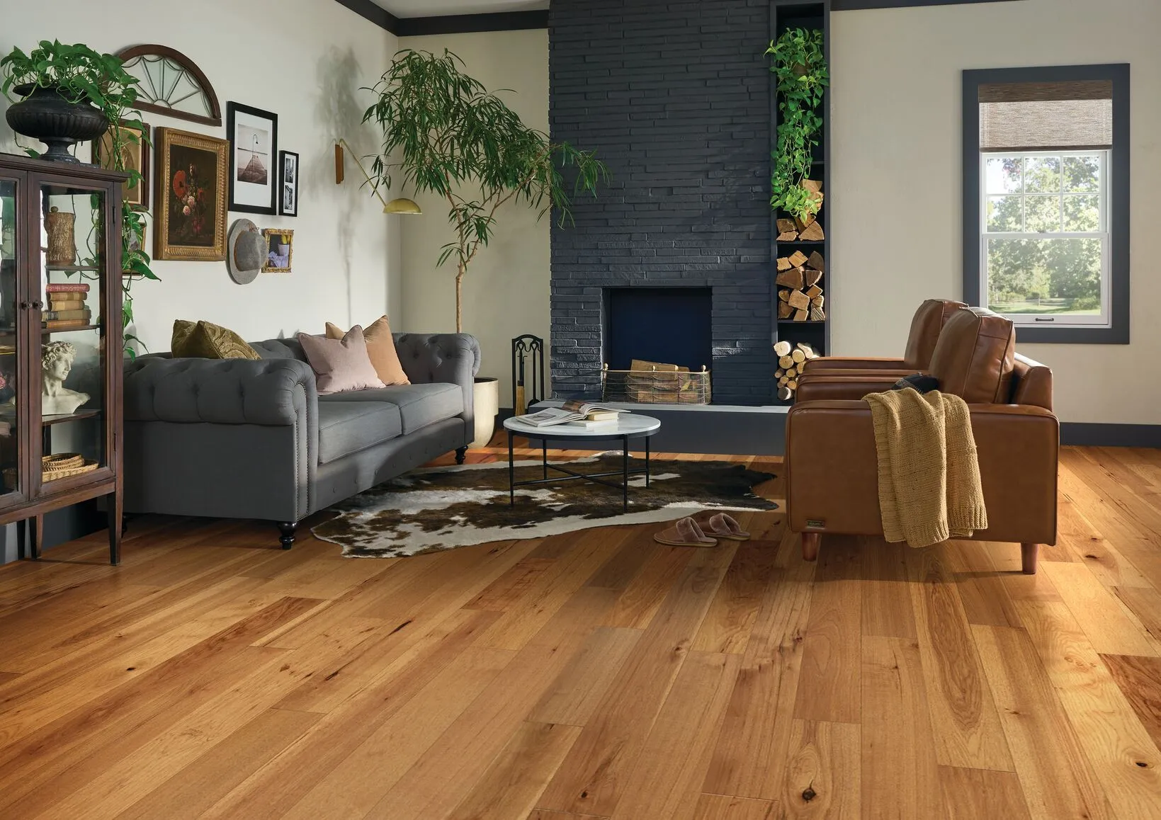 Bruce Whiskey Run 6" Hickory Engineered Hardwood Flooring
