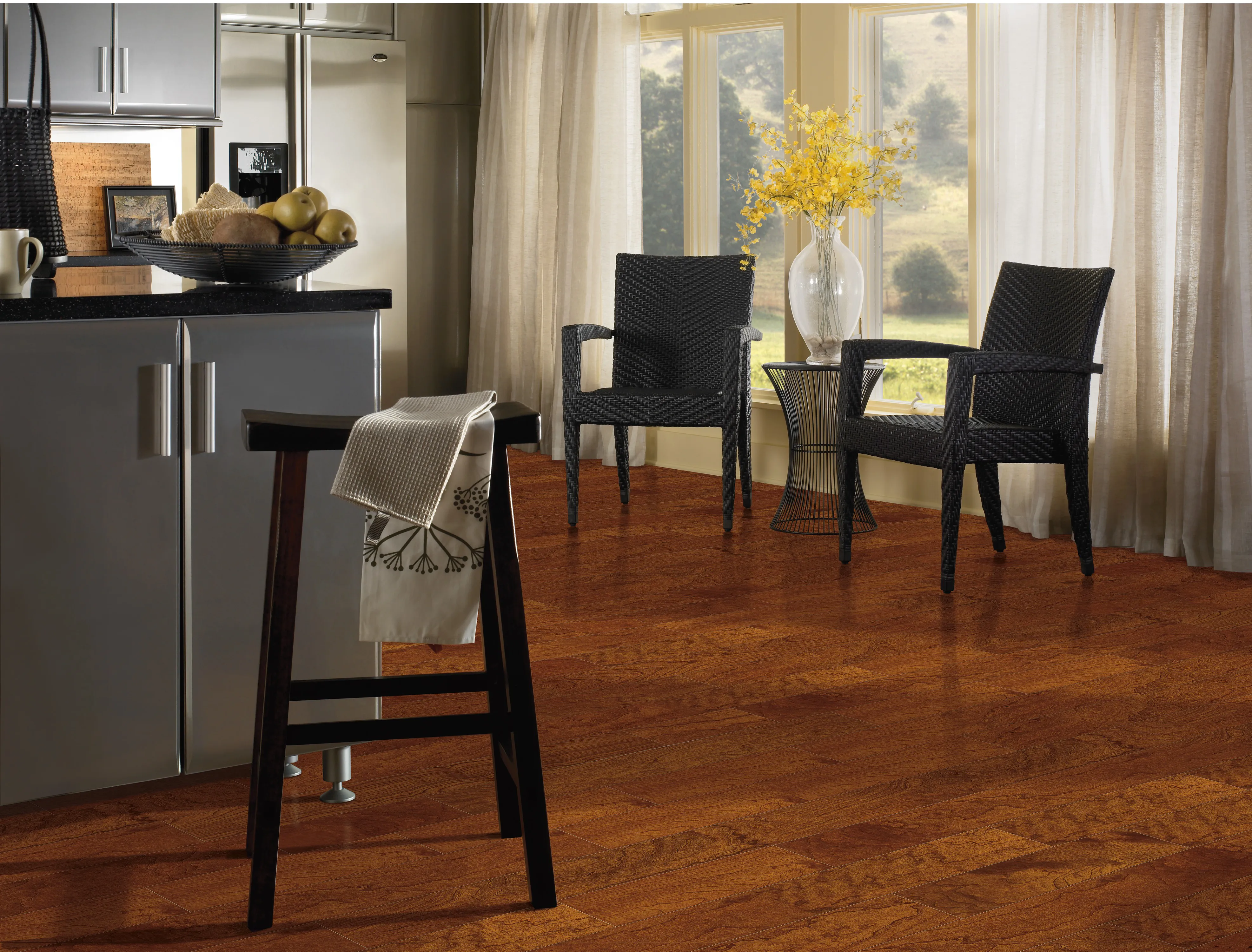 Bruce Bronze 5" Cherry Engineered Hardwood Flooring