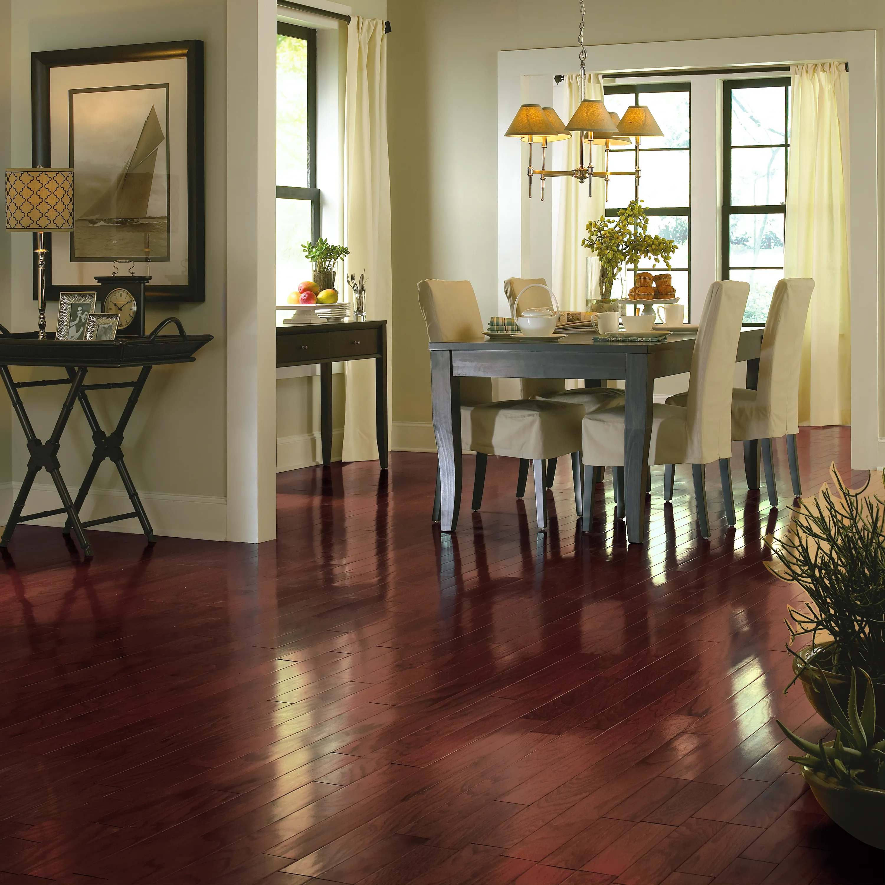 Bruce Click Lock Cherry 3" Oak Engineered Hardwood Flooring