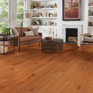 Image 2 of Bruce Gunstock 6-1/2" Oak Engineered Hardwood Flooring sold at Floors & Baths Pro's
