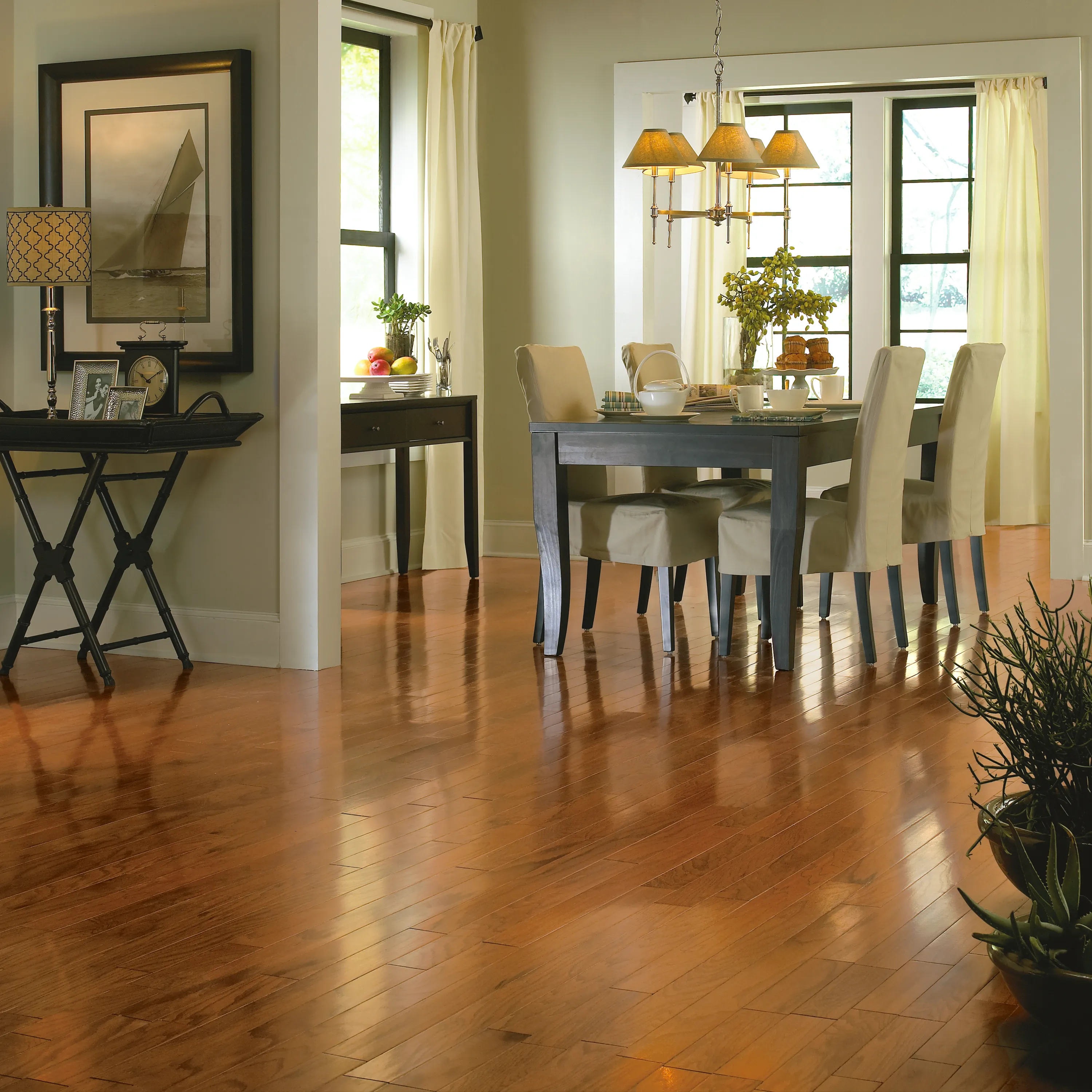 Bruce Gunstock Click Lock Engineered Hardwood Flooring