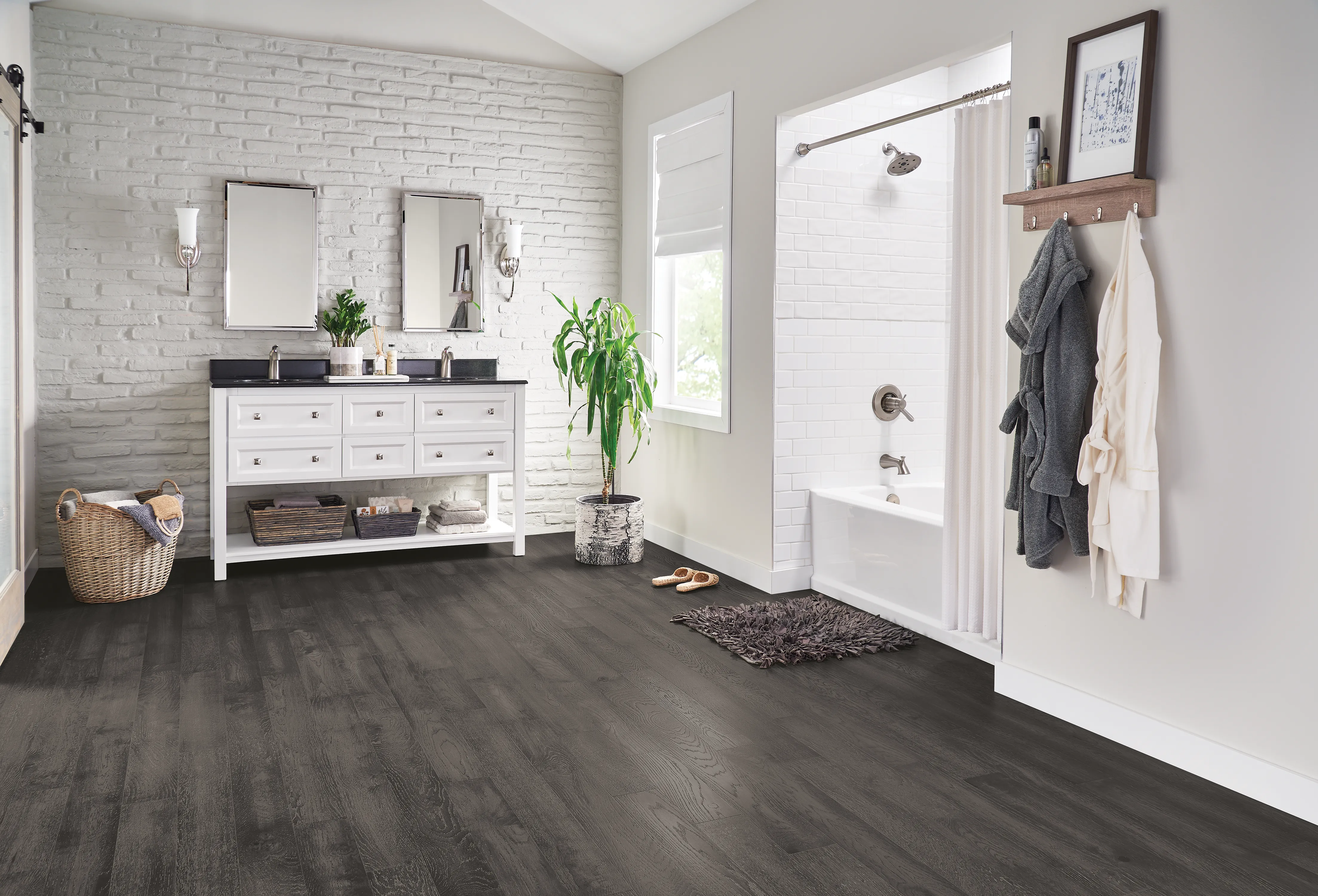 Bruce Medium Gray 5" Oak Engineered Hardwood Flooring