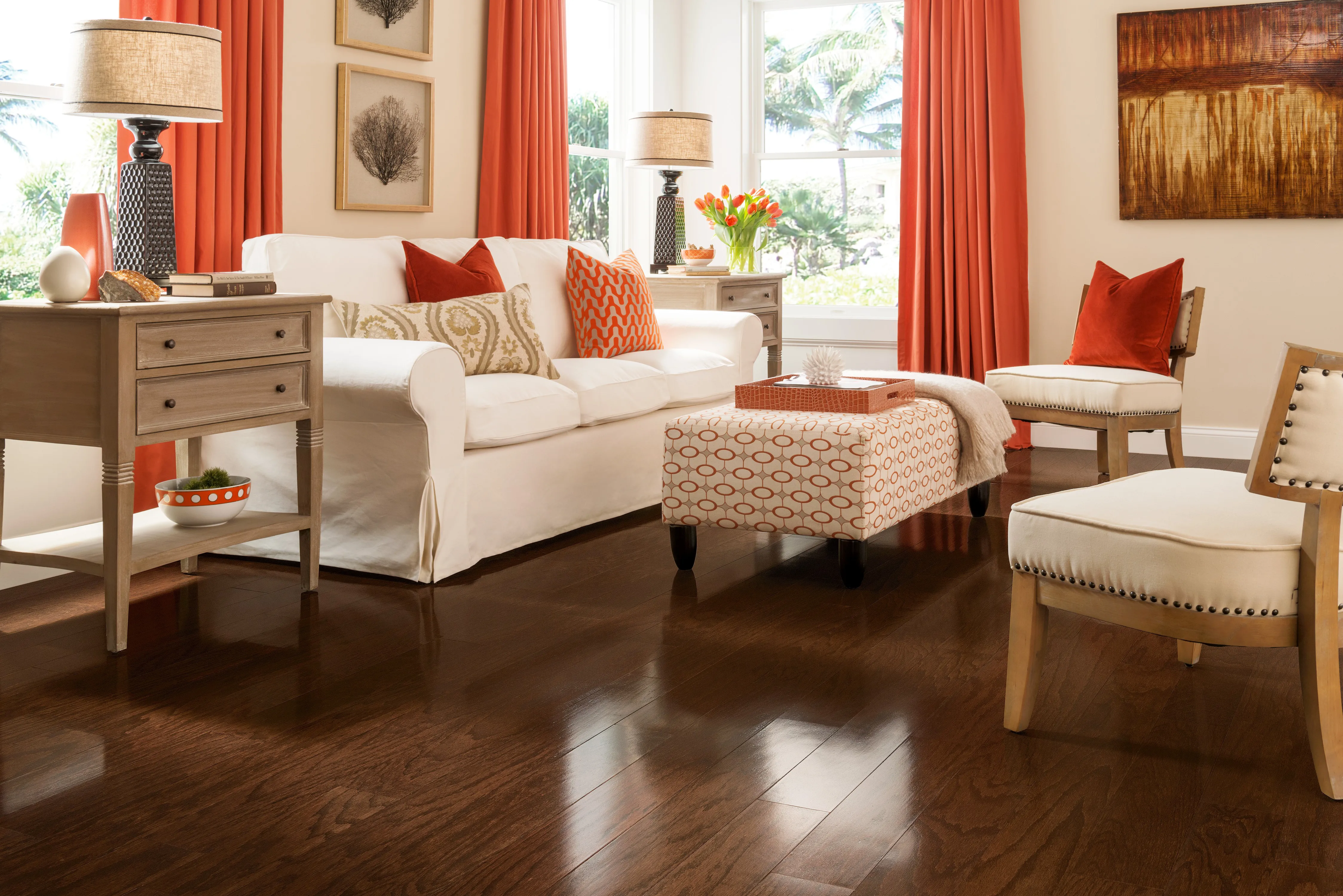 Bruce Mocha 5" Oak Engineered Hardwood Flooring