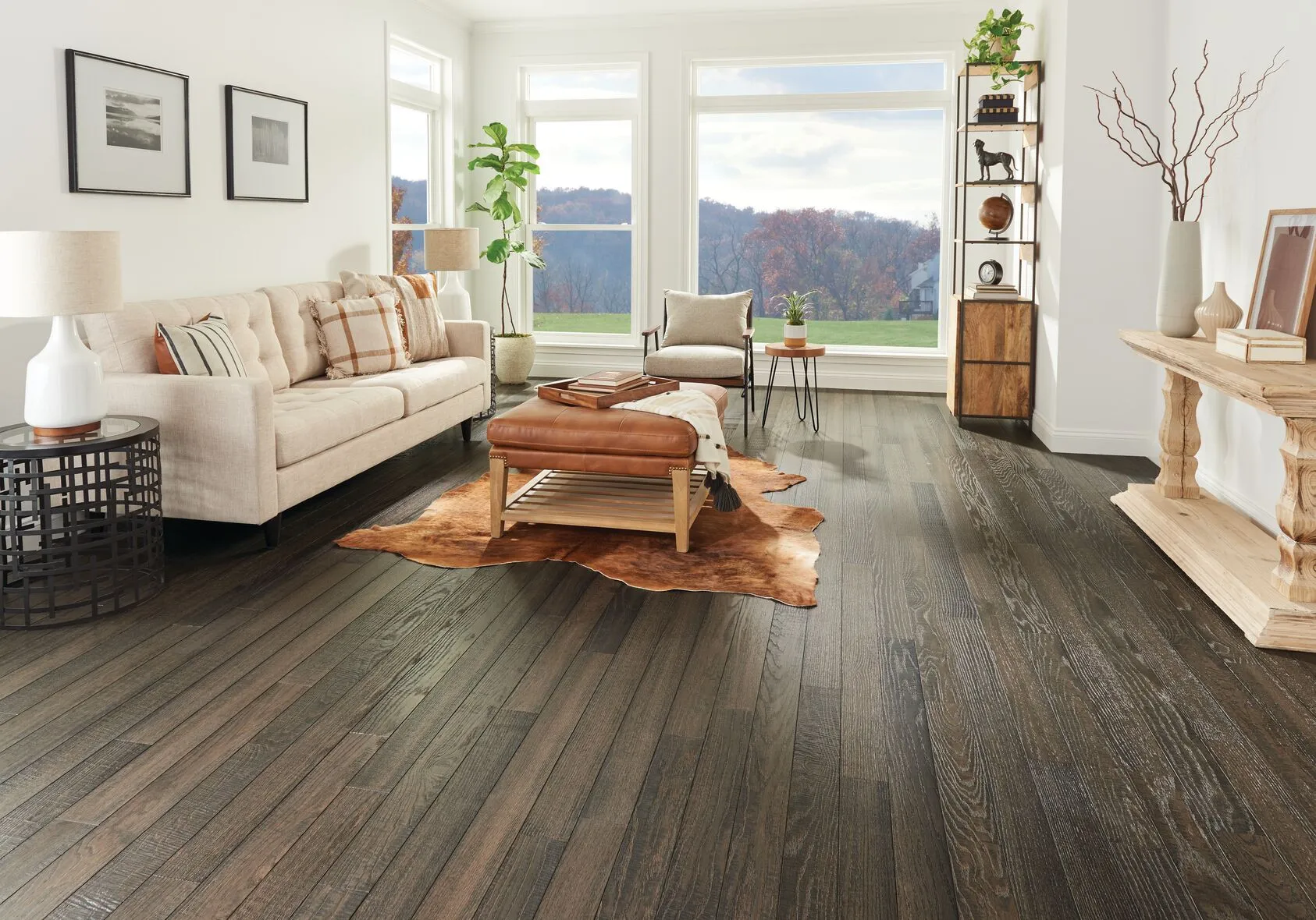 Bruce Split Rail 4" Oak Engineered Hardwood Flooring
