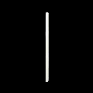 F1-33 1-1/4 Fluted Unfinished Red Oak Baluster, available in 36, 39, 42 