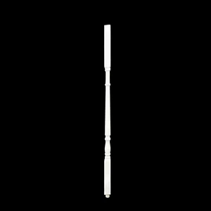 S1-33 1-1/4 Colonial Red Oak Unfinished Baluster, available in 36, 39, 42 | Floors & Baths Pro's