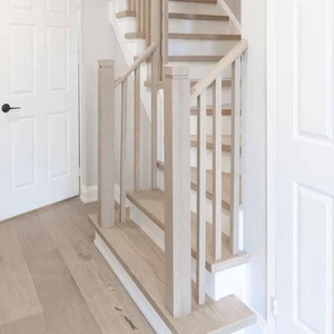 Image 7 of F0-33 1-1/4 Plain Unfinished Red Oak Spindles available in 36, 39, 42 sold at Floors & Baths Pro's