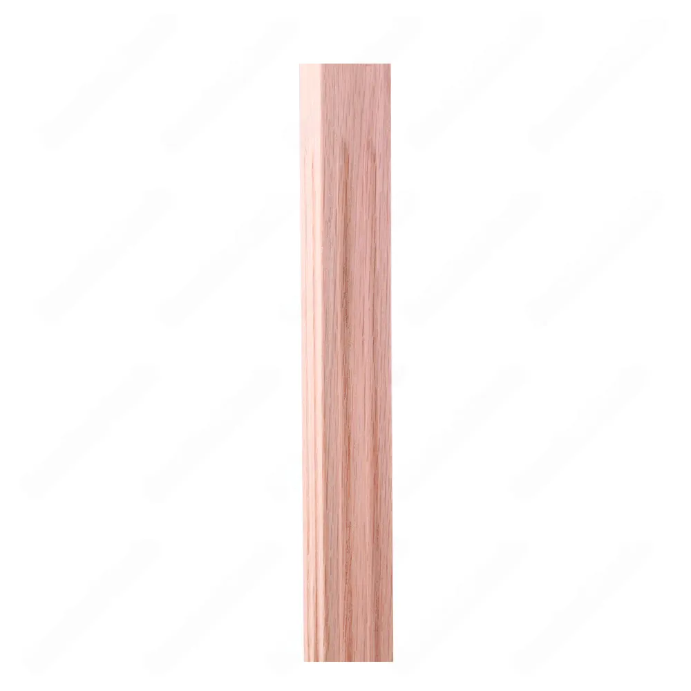 F1-33 1-1/4 Fluted Unfinished Red Oak Baluster, available in 36, 39, 42