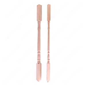 Image 4 of S1-44 1-3/4 Colonial Red Oak Unfinished Spindle, available in 36, 39, 42 sold at Floors & Baths Pro's