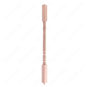 Image 5 of S1-44 1-3/4 Colonial Red Oak Unfinished Spindle, available in 36, 39, 42 sold at Floors & Baths Pro's