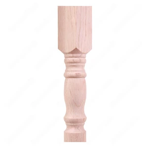 Image 6 of S1-44 1-3/4 Colonial Red Oak Unfinished Spindle, available in 36, 39, 42 sold at Floors & Baths Pro's