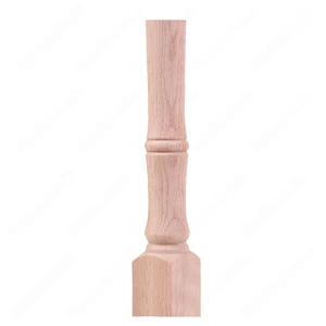 Image 7 of S1-44 1-3/4 Colonial Red Oak Unfinished Spindle, available in 36, 39, 42 sold at Floors & Baths Pro's