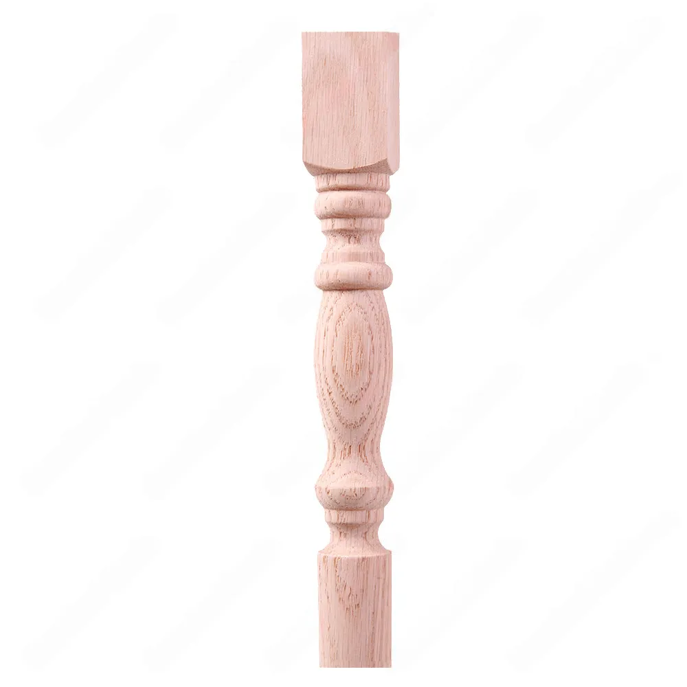 S1-33 1-1/4 Colonial Red Oak Unfinished Baluster, available in 36, 39, 42